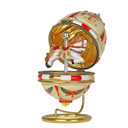 Acquista in Italia Uovo con Cavallo di una Giostra Komozja Family