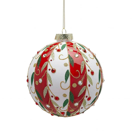 Addobbo Palla Fasce EDG Enzo De Gasperi – Decorazione Natalizia di Design