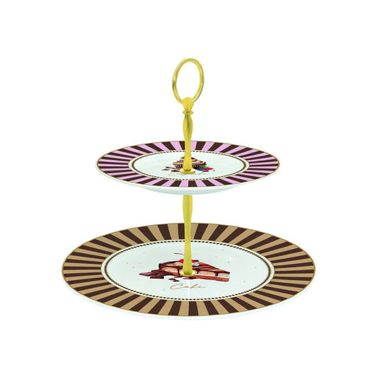 Alzata torta a 2 piani 14,5/18 cm SWEET MOMENTS Easy Life Pozzi Milano