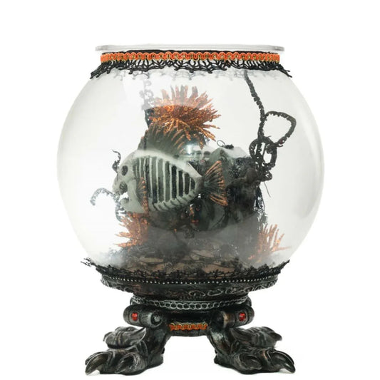 Shallow Grave Fishbowl Tt Blk 25Cm - Katherine's Collection Christmas Decoration | North Pole Christmas Shop®