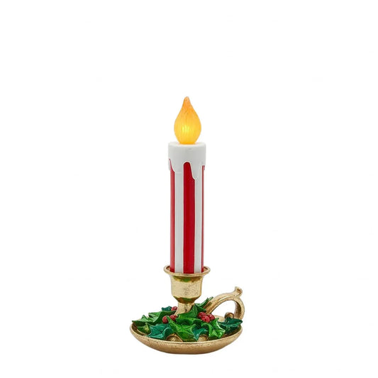 Candela Led Con Piattino EDG Enzo De Gasperi – Decorazione Natalizia di Design