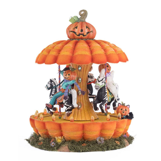 Pumpkin Carousel Tt Or 33Cm - Katherine's Collection Christmas Decoration | North Pole Christmas Shop®