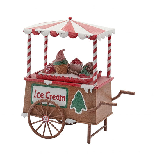 Decoro Carretto Gelati Marzapane EDG Enzo De Gasperi – Decorazione Natalizia di Design