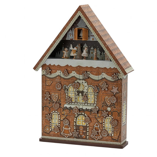 Decoro Casetta Avvento EDG Enzo De Gasperi – Decorazione Natalizia di Design