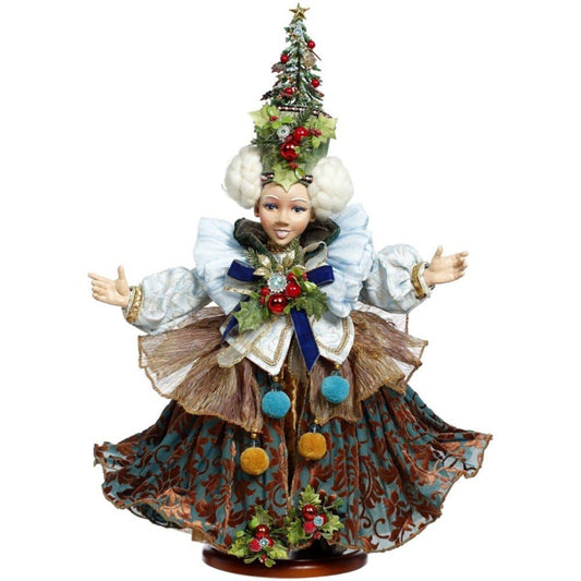 Elf De Fete Blu/Crm Cm - Mark Roberts Christmas Decoration | North Pole Christmas Shop®