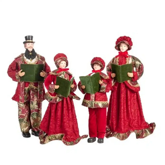 Famiglia cantori in tessuto Goodwill set 4 AS 25204