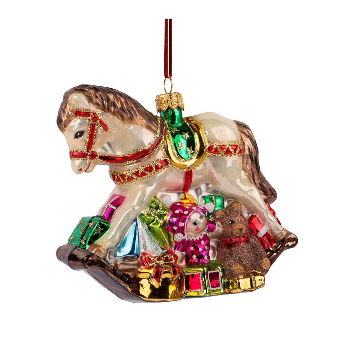Acquista Cavallo a dondolo con regali di Huras Family – North Pole