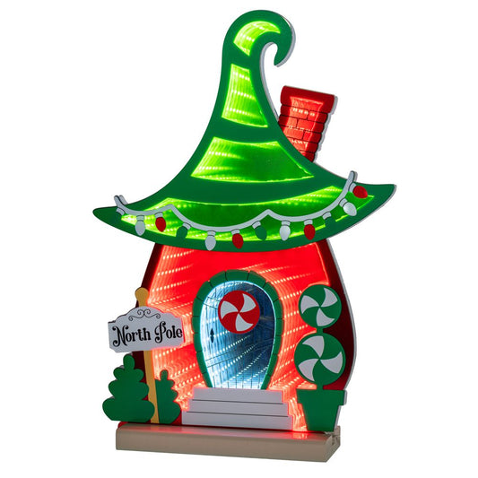 Decorazione di Natale in vendita Specchio infinito con led Casa di Natale