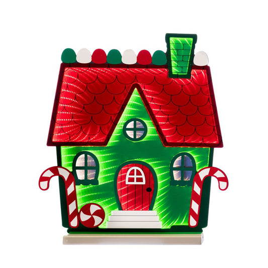 Decorazione di Natale in vendita Specchio infinito con led Casa di Natale