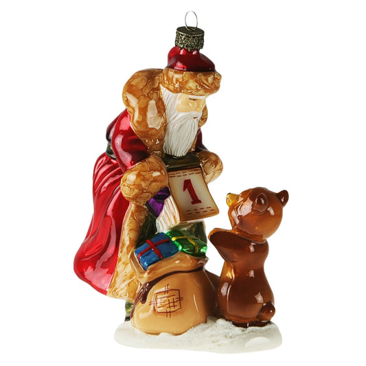 Acquista in Italia Komozja Family Natale 2025 Babbo Natale e Orso con il calendario