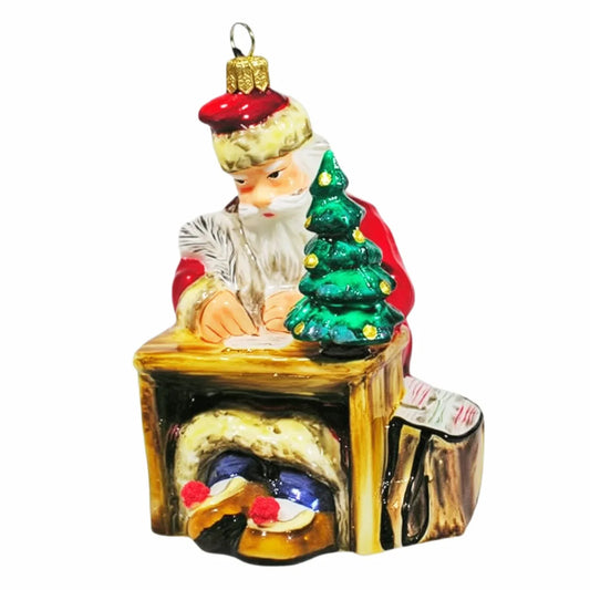 Acquista in Italia Komozja Family Natale 2025 Babbo Natale che scrive una lettera