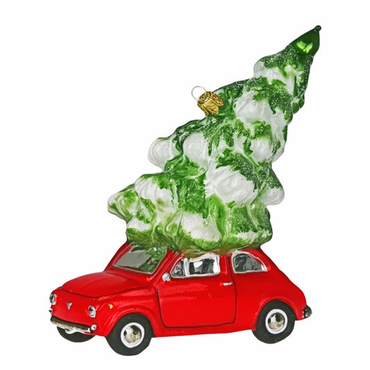 Acquista in Italia Komozja Family Natale 2025 Macchina italiana con albero