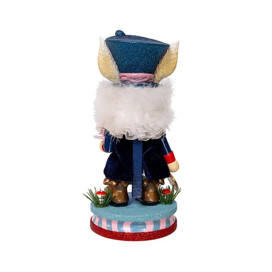 Kurt Adler Hollywood White Rabbit Nutcracker 30 cm – Schiaccianoci Bianconiglio | North Pole Christmas Shop®