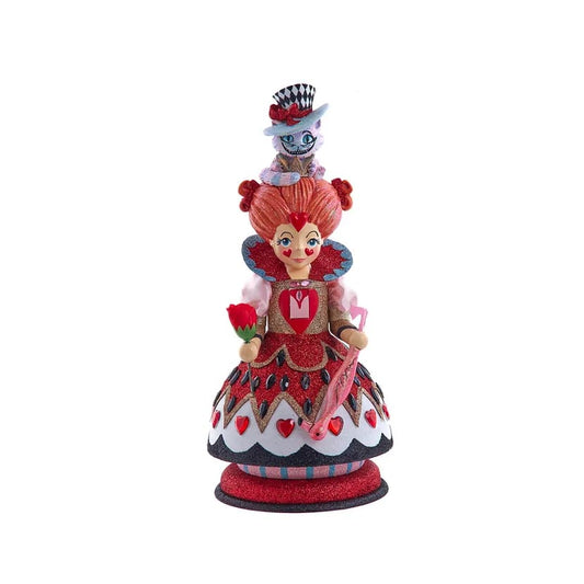 Kurt Adler Hollywood Queen of Hearts Nutcracker 33 cm – Schiaccianoci Regina di Cuori | North Pole Christmas Shop®