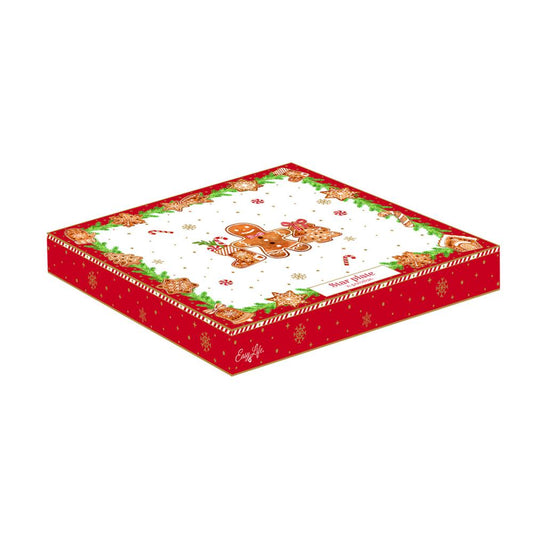 Piatto in porcellana Fancy Gingerbread Easy Life