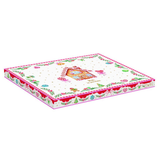 Piatto sagomato in porcellana Sweet Christmas Easy Life