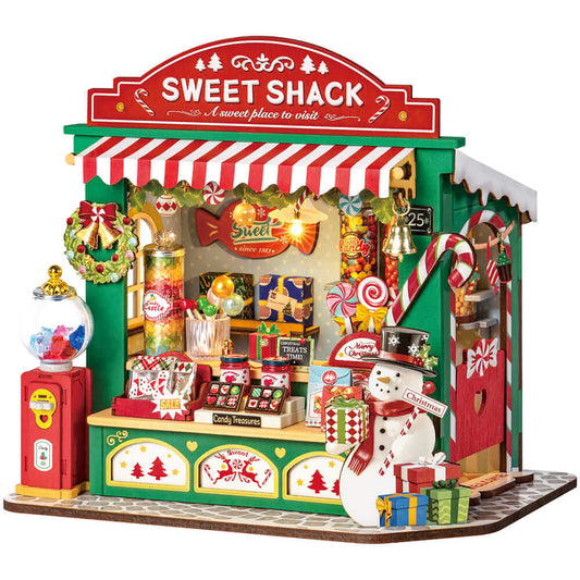 Rolife Christmas Candy Stand Kit Fai-Da-Te Creativo E Decorazione DS043