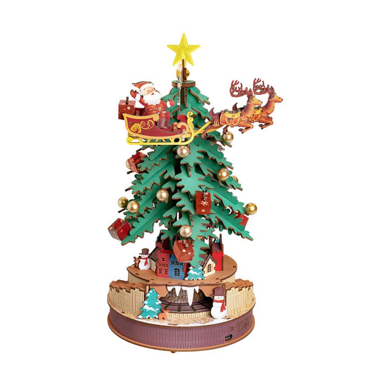 Rolife Christmas Melody Tree Kit Fai-Da-Te Creativo E Decorazione AMS01