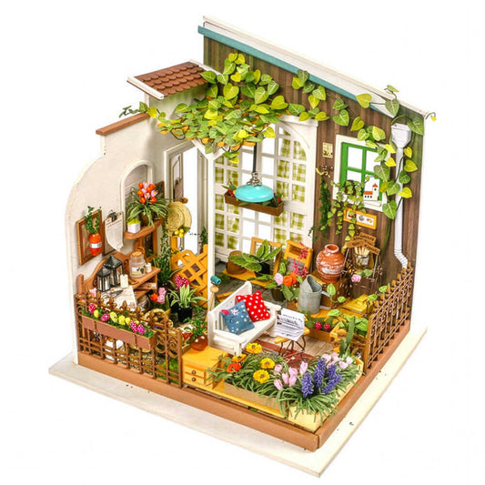 Rolife Miller'S Flower House Kit Fai-Da-Te Creativo E Decorazione DG108