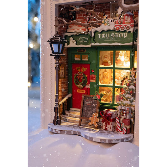 Rolife Santa'S Toy Shop Kit Fai-Da-Te Creativo E Decorazione DP006