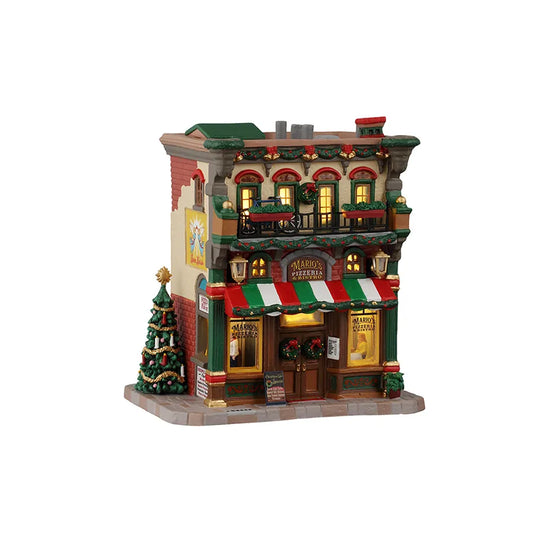Lemax 65554 Mario'S Pizzeria & | North Pole Christmas Shop