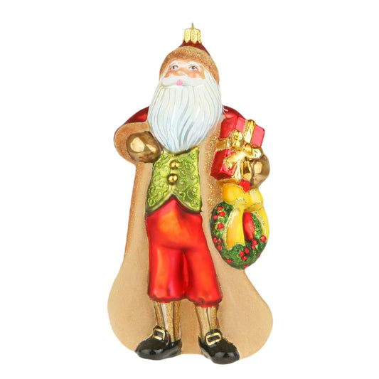 Babbo Natale Komozja Family soffiato a bocca in Polonia