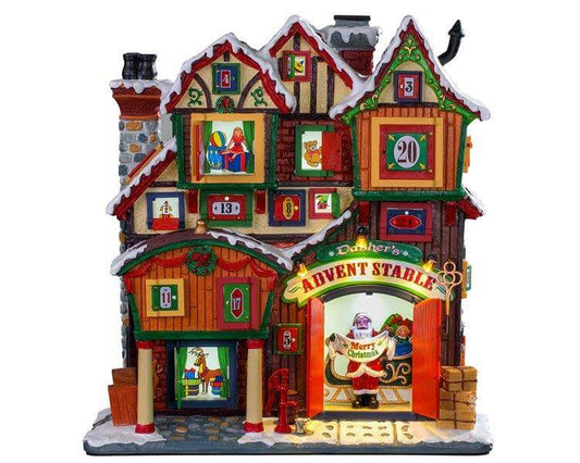 Acquista in Italia Lemax 2023 Dasher'S Advent Stable (95569)