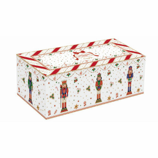 Acquista in Italia Set aperitivo in acacia 4 ciotole in porcellana Nutcracker Twist Easy Life R2073_NTWI