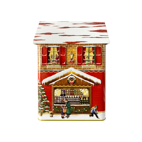 Scatola Dolci E Biscotti In Cittadina Invernale