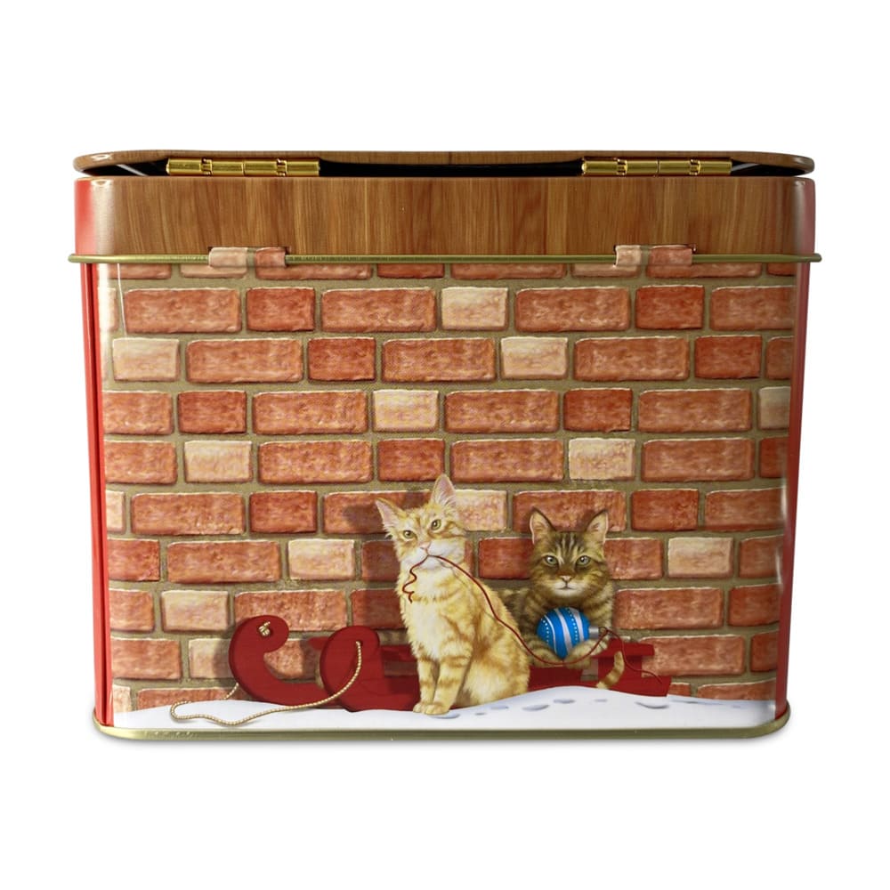 Scatola Credenza Con Paesaggio Invernale