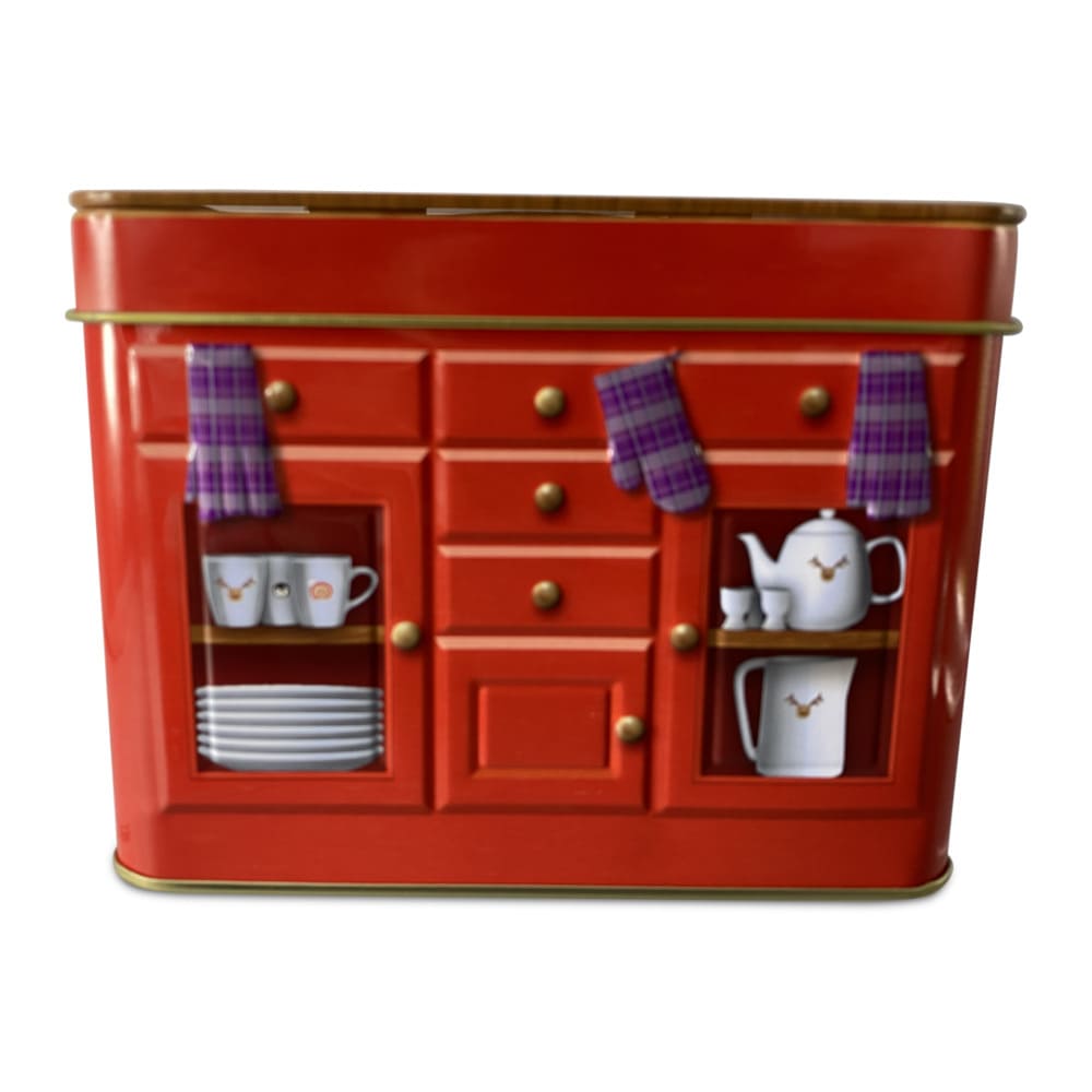 Scatola Credenza Con Paesaggio Invernale