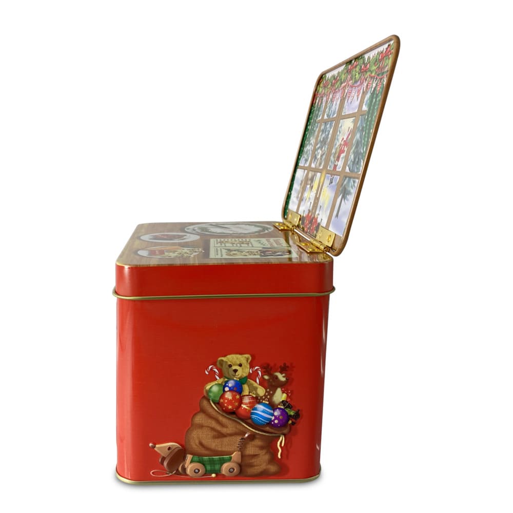 Scatola Credenza Con Paesaggio Invernale