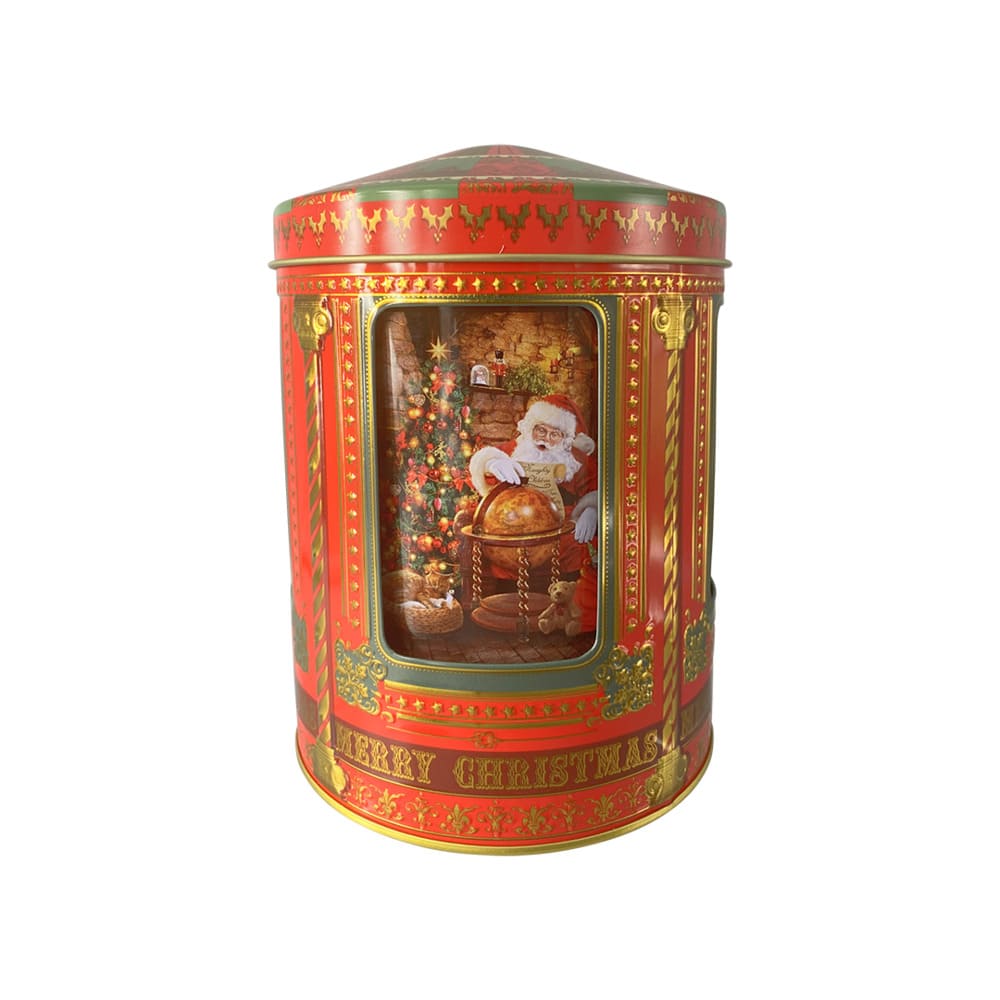 Scatola Carillon Babbo Natale