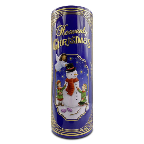 Scatola Natalizia Blu A Forma Di Libro