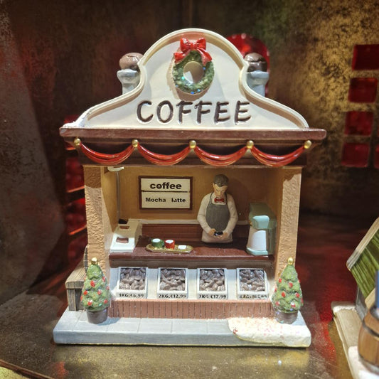 Set di 4 Diorama Negozi Led EDG Enzo De Gasperi – Decorazione Natalizia di Design