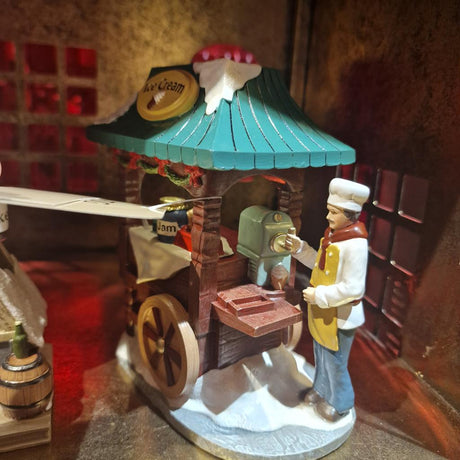 Set di 4 Diorama Negozi Led EDG Enzo De Gasperi – Decorazione Natalizia di Design