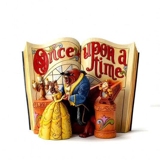 La Bella e la Bestia - Once Upon a Time Jim Shore 4031483