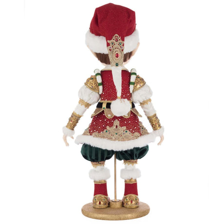 Willian Wintersnap Elfo di Natale 68cm Katherine's Collection