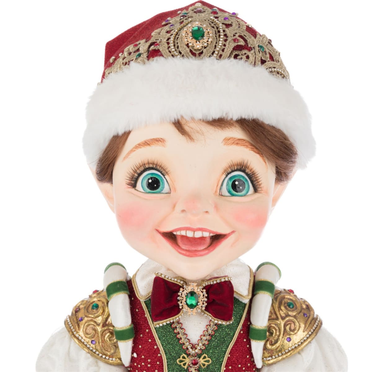 Willian Wintersnap Elfo di Natale 68cm Katherine's Collection