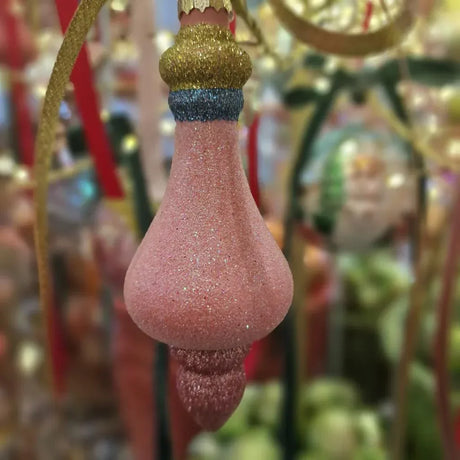 Addobbo Fuso Decoglitter 3 EDG Enzo De Gasperi – Decorazione Natalizia di Design