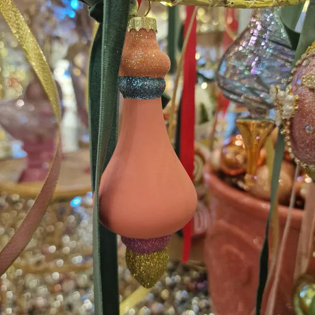 Addobbo Fuso Decoglitter 3 EDG Enzo De Gasperi – Decorazione Natalizia di Design