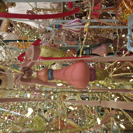 Addobbo Fuso Decoglitter 3 EDG Enzo De Gasperi – Decorazione Natalizia di Design