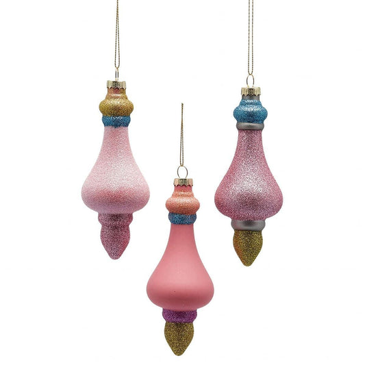 Addobbo Fuso Decoglitter 3 EDG Enzo De Gasperi – Decorazione Natalizia di Design