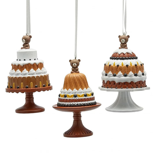 Addobbo Torta 3 EDG Enzo De Gasperi – Decorazione Natalizia di Design