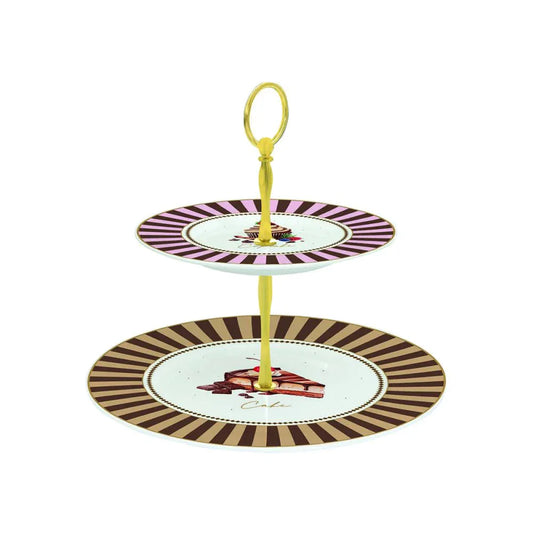 Alzata torta a 2 piani 14,5/18 cm SWEET MOMENTS Easy Life Pozzi Milano