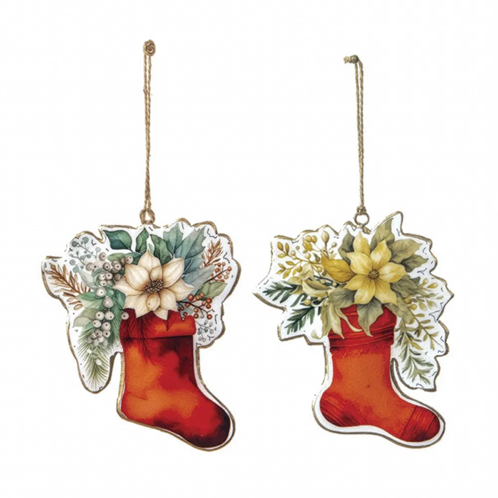 CWOQOCW Calze natalizie bianche, 45,7 x 17,8 cm, in velluto, super morbide, classiche decorazioni personalizzate per la calza della Befana per le vacanze in famiglia, ornamenti per albero (oro