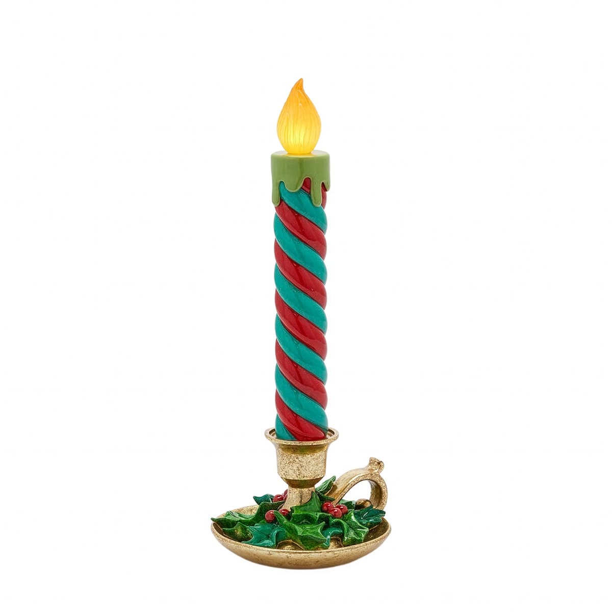 Candela Led Con Piattino EDG Enzo De Gasperi – Decorazione Natalizia di Design
