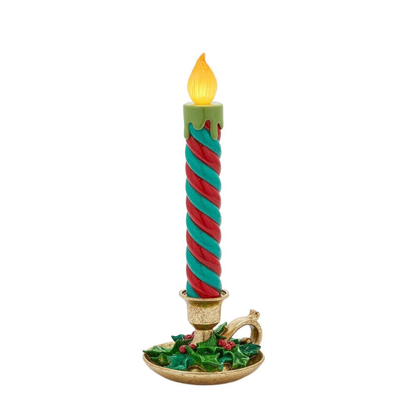 Candela Led Con Piattino EDG Enzo De Gasperi – Decorazione Natalizia di Design