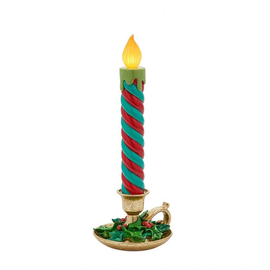 Candela Led Con Piattino EDG Enzo De Gasperi – Decorazione Natalizia di Design