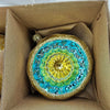 Acquista in Italia Confezione di 6 sfere Reflectors colorate e oro in vetro 8 cm di Nostalgie Christbaumschmuck